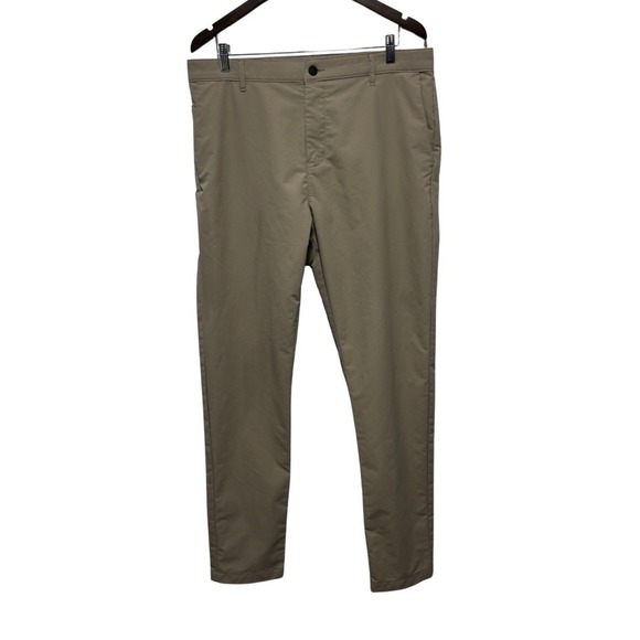 Banana Republic Other - Banana Republic Pants Mens 36 X 34 Tan Performance Lightweight Zip Pocket